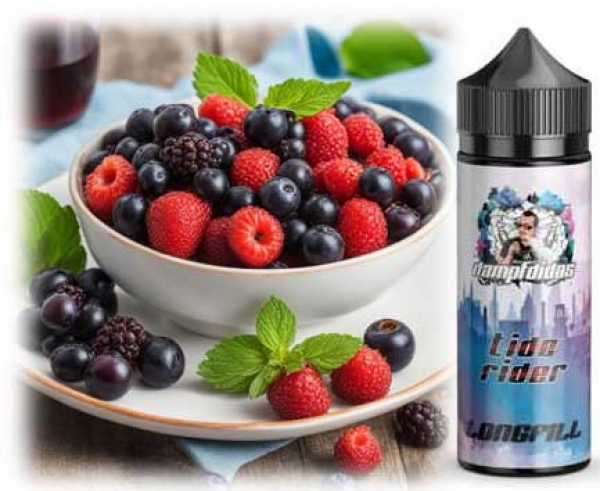 Tide Rider Beeren Menthol Dampfdidas 10ml Liquid Aroma in 120ml