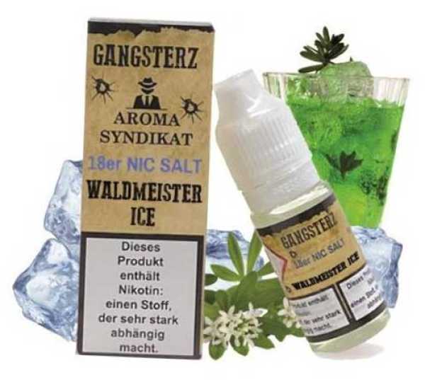 Waldmeister Ice Gangsterz Liquid Nikotinsalz kalter Nachtisch 10ml