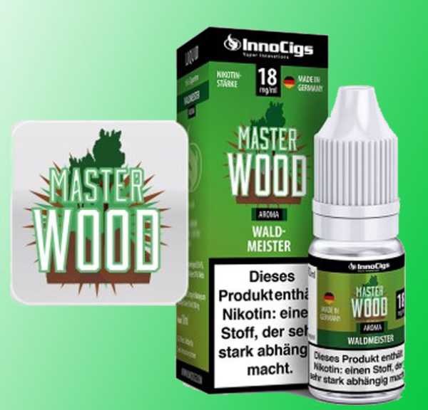 Waldmeister Master Wood Innocigs 10ml Liquid Flüssigkeit