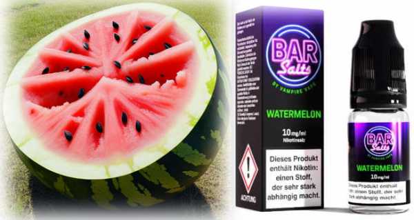 Watermelon Wassermelonen Vampire Vape Bar Salts Liquid 10ml