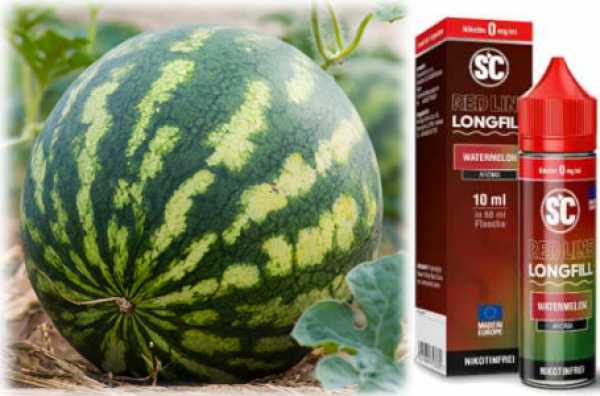 Watermelon Wassermelonen SC Red Line Longfill 10-in-60ml