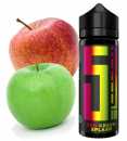 Roter Apfel grüner Apfel (Red Green Splash) 5 Element Aroma von Vovan 10ml in 120ml Flasche