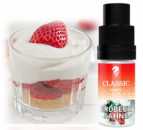 Cremig süße Erdbeeren Sahne Classic Dampf 10ml Aroma