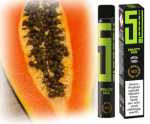 Fruity Mix 5EL Mango Papaya Litschi Einweg E-Zigarette 16mg 0mg Shisha