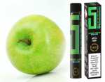 Green Apple Splash 5EL Grüner Apfel Einweg E-Zigarette 16mg 0mg Shisha