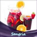 Sangria Aroma Rotwein Fruchtsäfte Fruchtstückchen